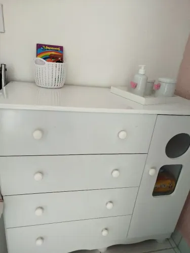 Cômoda e guarda roupa infantil