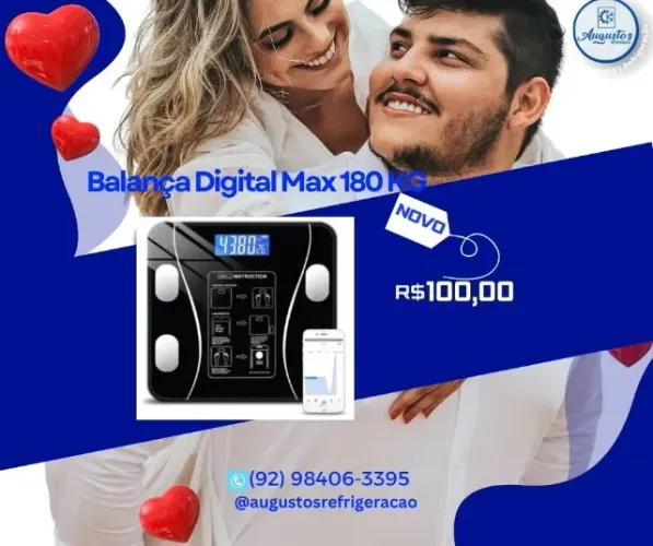 Vendo balança digital max 180  kg