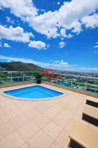 Flat à venda, 1 quarto, 1 suíte, 1 vaga, Estoril - Belo Horizonte/MG