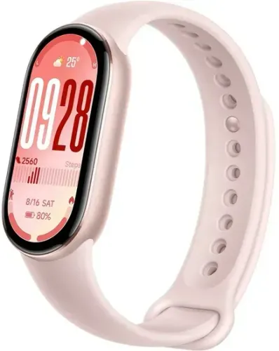 Pulseira Xiaomi Smart Band 10 Preto Branco Rosa