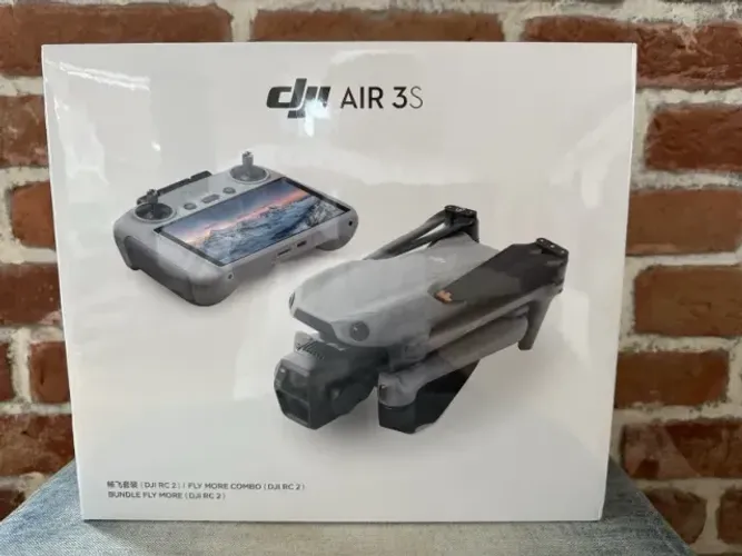 DJI Air 3S Novo Lacrado Com Nota Fiscal Aceito Cartão