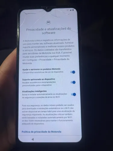 Celular moto g30 128 gb lilás