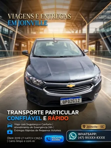 Viagem particular em Joinville 