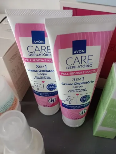 Creme depilatório Avon