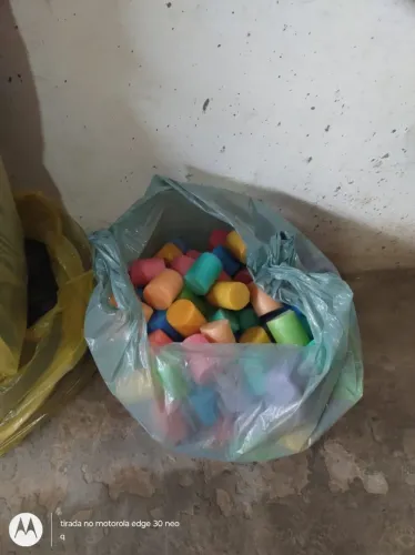 VENDO ESPUMA PARA CASINHA DE BOLINHAS