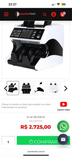 contadora de cédulas mix bivolt al-920