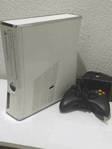 xbox 360 Slim Branco desbloqueio RGH 3.0 Edição Limitada