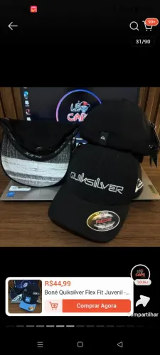 Boné Quiksilver