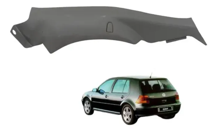Acabamento Banco Traseiro Direito Volkswagen Golf 2001