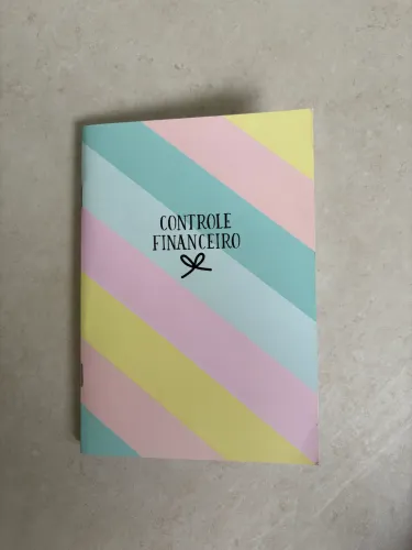Caderno de controle financeiro