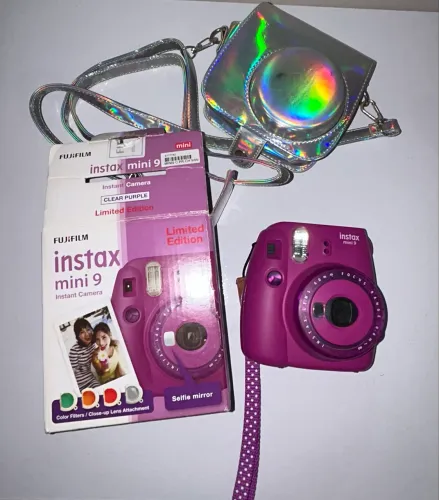 Câmera instantânea polaroid