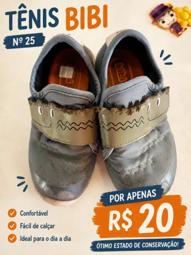 Tênis infantil Bibi