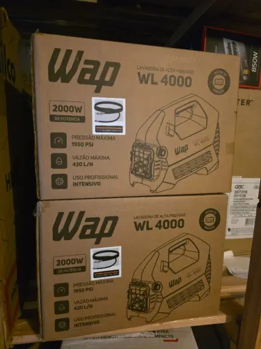 Lavadora de Pressão e Desobstruidora WAP WL 4000 - Novo, Lacrado com NF e Garanti