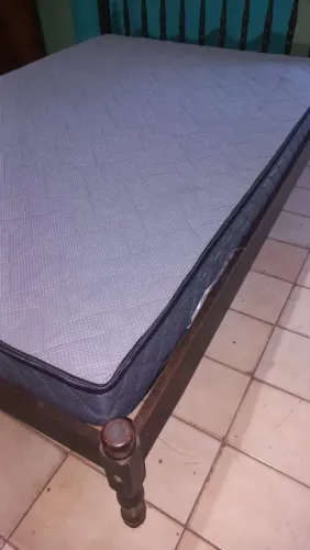 Cama Casal com Colchão