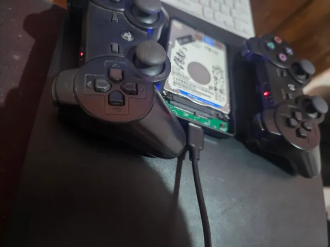 PlayStation 3 completo e hd externo de 1 terá