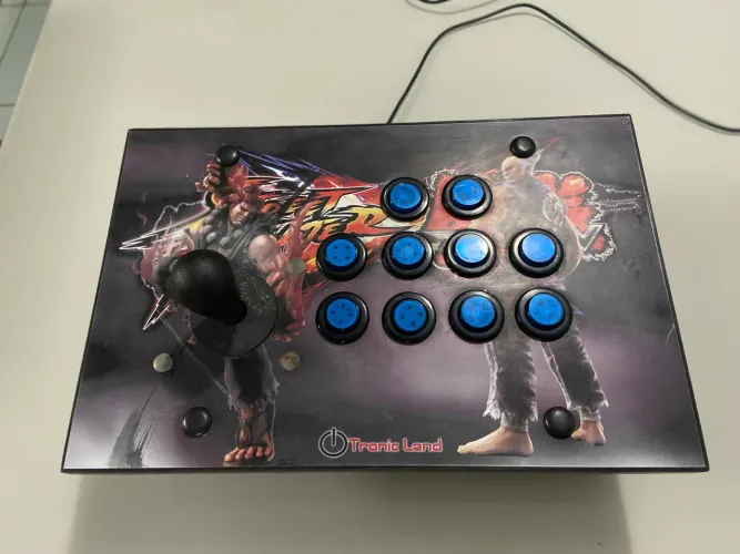 Controle Arcade / Fight Stick Tronic Land - R$ 250