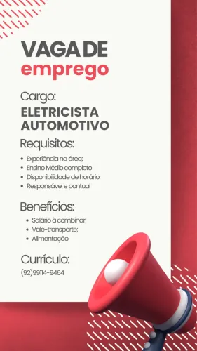 Eletricista Automotivo e Serralheiro 