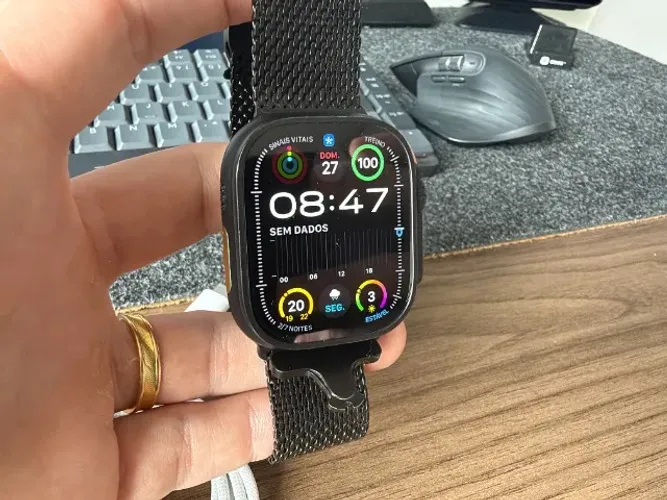 Apple Watch Ultra 3 | Pulseira Original Milanês