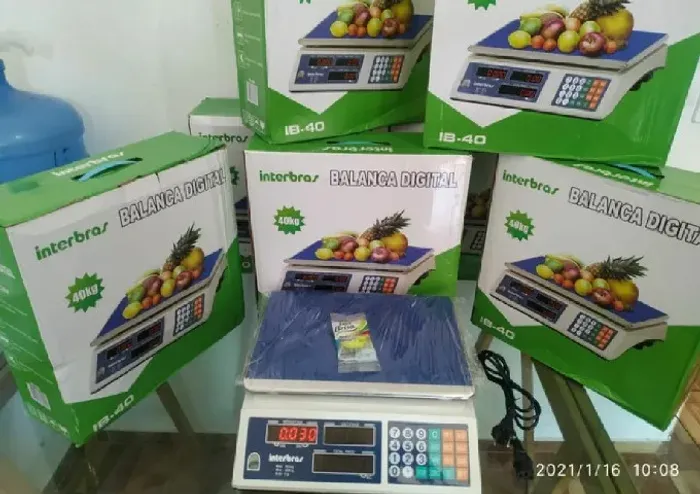 Balança Eletrônica comercial bivolt 40kg novas com garantia de 