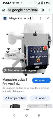 Vendo manequim modeladora de salgados ou troco por scooter elétrica