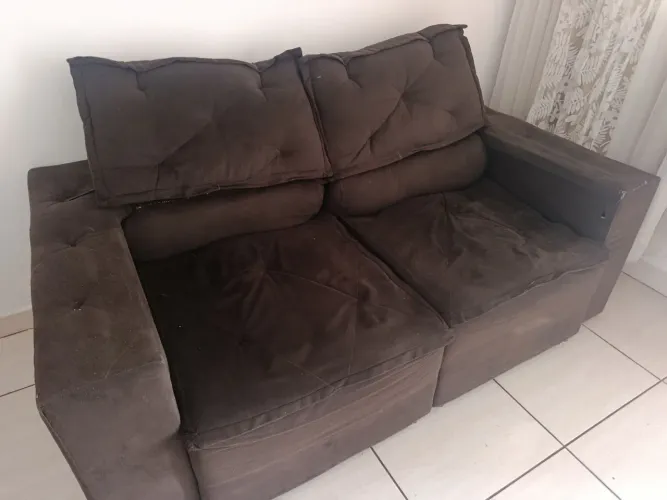 Desapegando do sofá, e painel...       