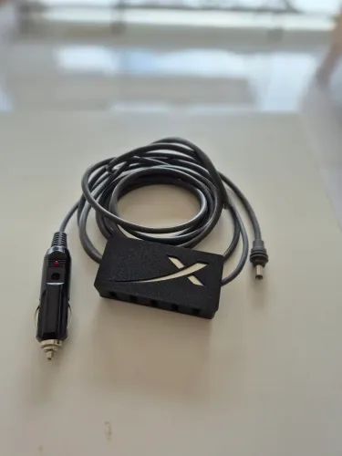 Cabo De Energia Veicular 12v/24v Para Antena Starlink Mini