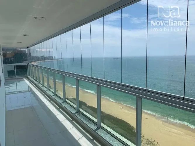 Apartamento com 4 quartos para alugar FRENTE MAR, 160 m² - Praia de Itaparica - Vila Velha
