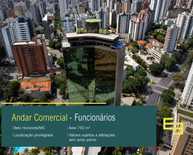 Andar comercial para alugar no Funcionários - Edifício Seculus Business Center