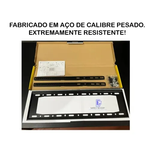Suporte Para Tv Fixo Lcd Led Oled Qled 32 a 80 Pol.
