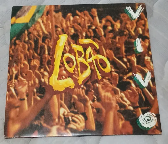 LP Lobão Ao Vivo - Disco de Vinil Original + Encarte