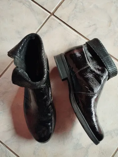 Bota de couro Boterro