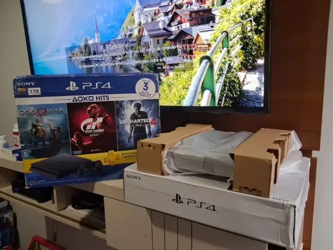 PlayStation 4 Slim 1TB !! *novinho!!