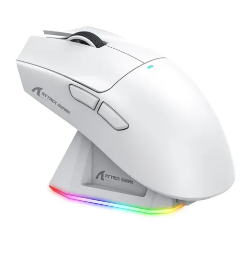  Mouse Gamer attack shark x11 com base de carregamento LACRADO