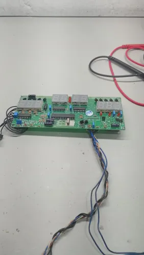 Conserto placa de esteira!