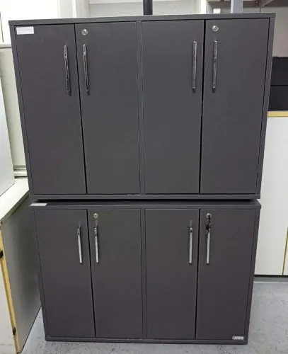 Armário Baixo Para Escritório Com 4 Portas