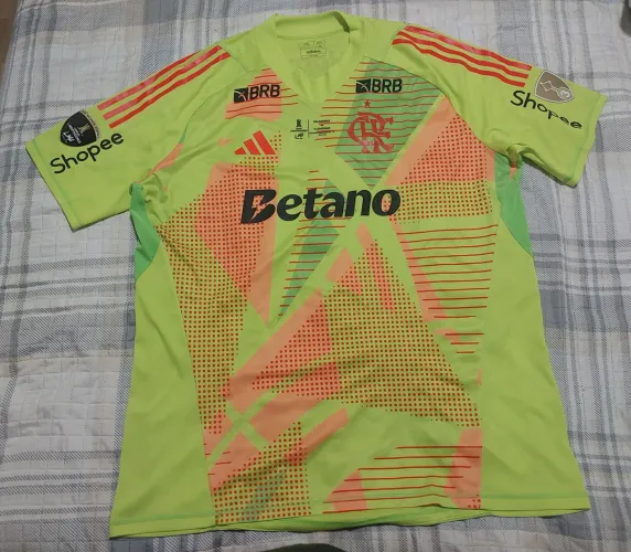 Camisa Flamengo Adidas Goleiro Rossi Final Libertadores 2025