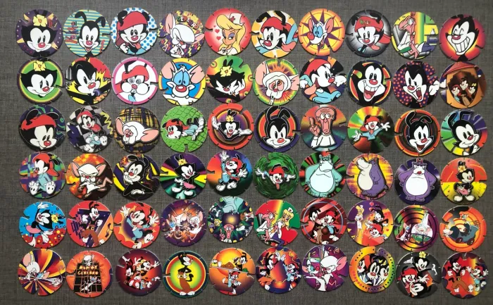 Animaniacs tazos completo 