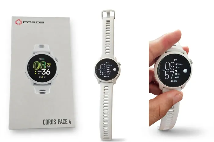 COROS PACE 4 GPS (Branco, caixa e película.)