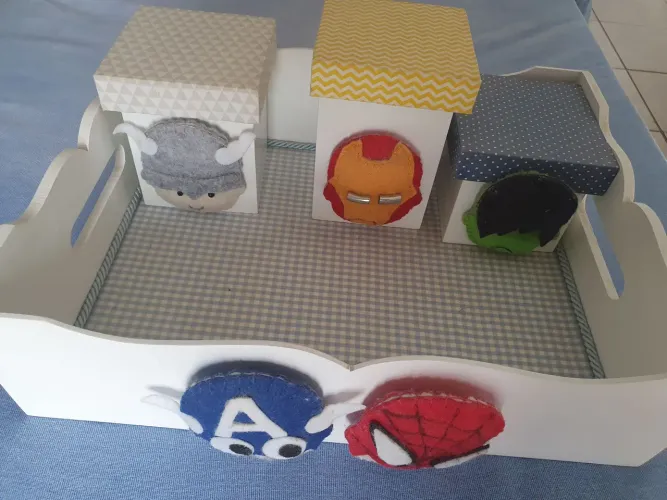 Kit higiene super heróis