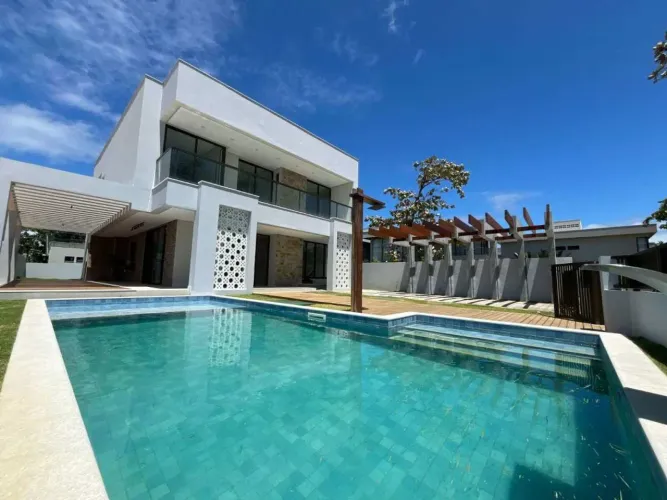 Casa Paraíso Guarajuba 4 Quartos Reg. Praia Forte Estrada do Coco Linha Verde