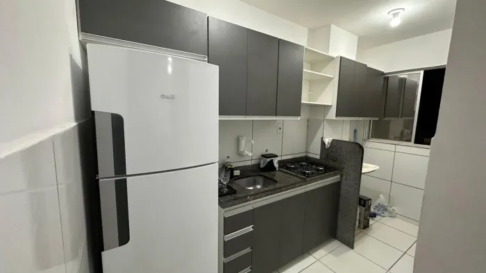 Alugo apartamento semi mobiliado