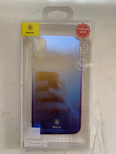 capa case iphone x xs baseus espelhada ultra slim premium maker