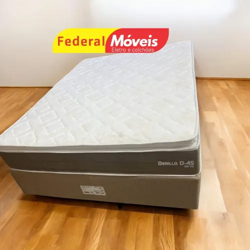 Cama Box Casal D45 138x188cm Topázio - Mega Oferta!