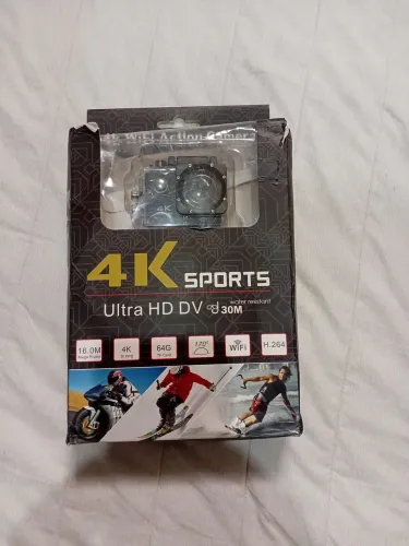 ? Câmera Esportiva 4K SPORTS Ultra HD DV Wi-Fi (Modelo 4K Sports Cam)