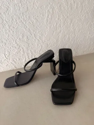 Sandália Schutz Preta - Tam. 35