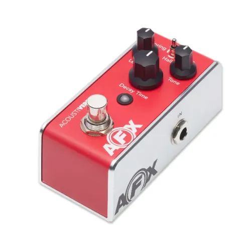 Pedal AFX ACOUSTICVERB Novo na Caixa com Fonte