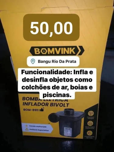 Bomba de ar sou de Bangu