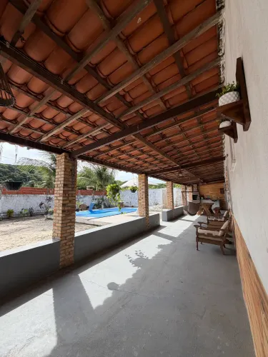 Casa de Praia em Morro Branco | Piscina | Até 15 Pessoas