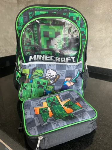 Mochila infantil Minecraft