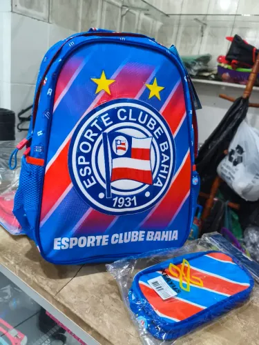 Mochila Infantil do Bahia de Costas + Estojo